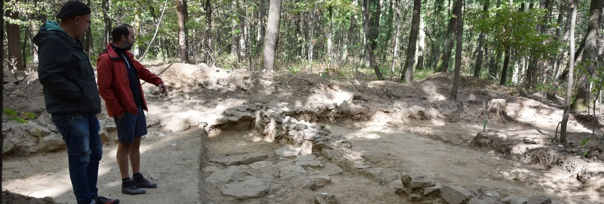 Excavation at the Pilisszentiván–Hárs site, Hungary